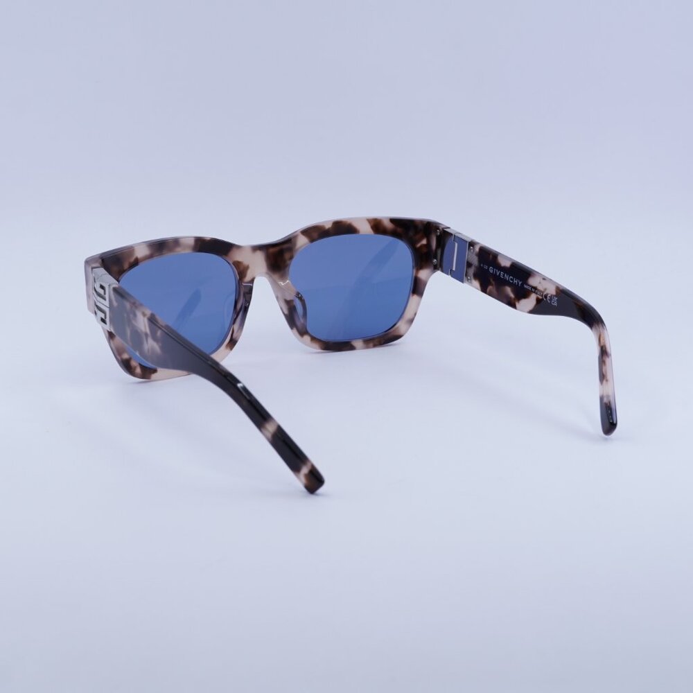 🕶️ New Givenchy GV40072F 55V Sunglasses - Coloured Havana Frame, Blue Lenses - Picture 8 of 9